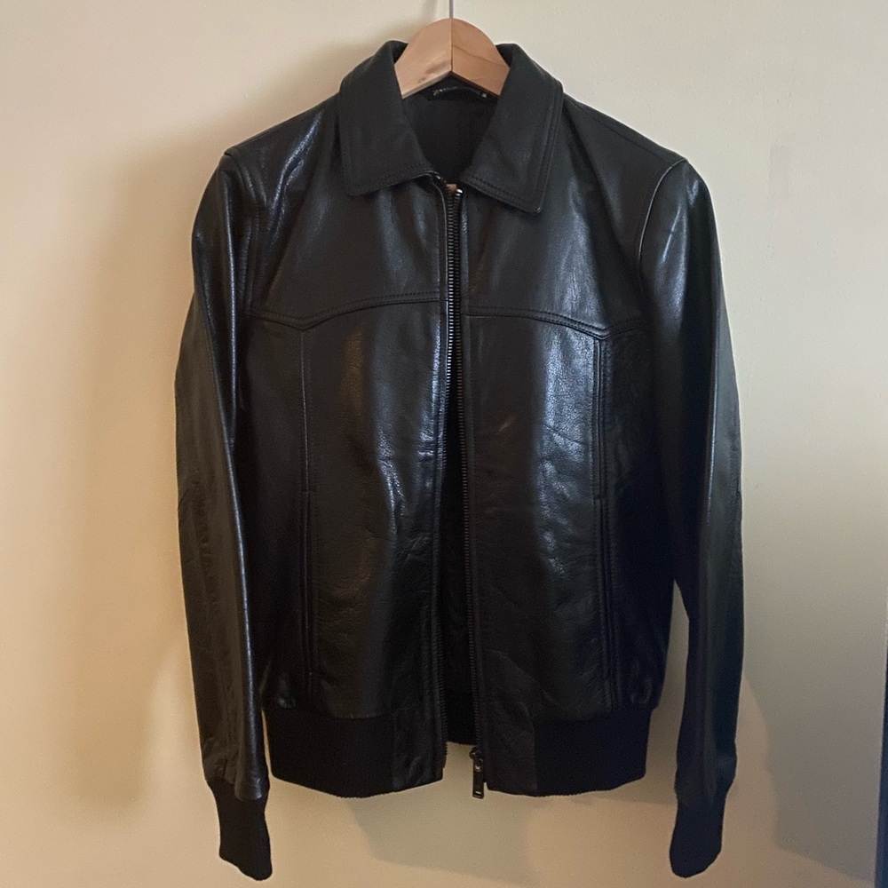 Leather jacket